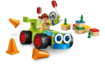  «Конструктор LEGO Toy Story Вуди на машине 69 деталей (10766)», бренда LEGO - фото №4 - миниатюра