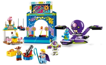  «Конструктор LEGO Toy Story Карнавальная мания Базза и Вуди 230 деталей (10770)», бренда LEGO - фото №3 - миниатюра