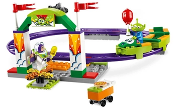  «Конструктор LEGO Toy Story 4 Карнавальные американские горки 98 деталей (10771)», бренда LEGO - фото №3 - миниатюра