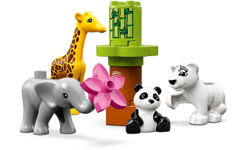  «Конструктор LEGO DUPLO Детеныши животных 9 деталей (10904)», бренда LEGO - фото №3 - миниатюра