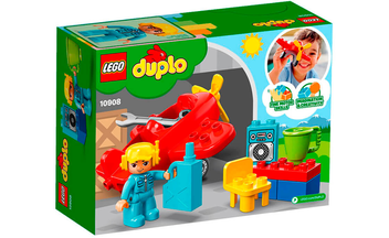  «Конструктор LEGO DUPLO Самолет 12 деталей (10908)», бренда LEGO - фото №4 - миниатюра