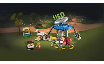  «Конструктор LEGO Creator Ярмарочная карусель 595 деталей (31095)», бренда LEGO - фото №4 - миниатюра