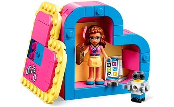 «Конструктор LEGO Friends Скринька-сердечко Олівії 85 деталей (41357)», бренду LEGO - фото №5 - мініатюра