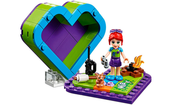  «Конструктор LEGO Friends Скринька-сердечко Мії 83 деталі (41358)», бренду LEGO - фото №3 - мініатюра