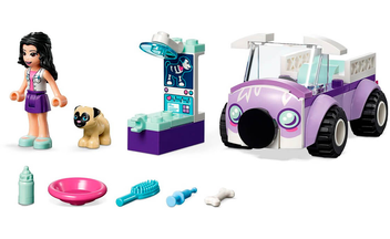  «Конструктор LEGO Friends Передвижная ветеринарная клиника Эммы 50 деталей (41360)», бренда LEGO - фото №3 - миниатюра