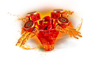 «Конструктор LEGO Ninjago Спин-джитсу Кай 97 деталей (70659)», бренда LEGO - фото №4 - миниатюра