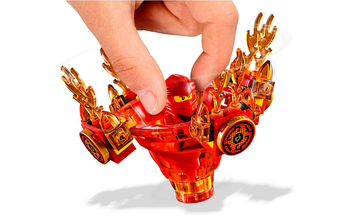  «Конструктор LEGO Ninjago Спин-джитсу Кай 97 деталей (70659)», бренда LEGO - фото №5 - миниатюра
