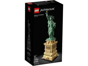  «Конструктор LEGO Architecture Статуя Свободы 1685 элементов (21042)», бренда LEGO - фото №2 - миниатюра