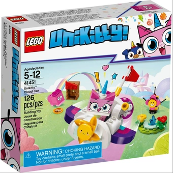  «Конструктор LEGO Unikitty Машина-хмара Юнікітті 126 деталей (41451)», бренду LEGO - фото №1 - мініатюра
