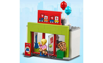  «Конструктор LEGO City Відкриття магазину з продажу пончиків 790 деталей (60233)», бренду LEGO - фото №4 - мініатюра