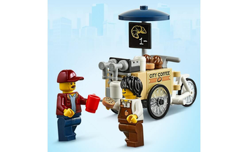  «Конструктор LEGO City Відкриття магазину з продажу пончиків 790 деталей (60233)», бренду LEGO - фото №5 - мініатюра