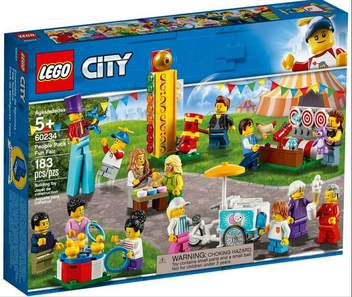  «Конструктор LEGO City Весёлая ярмарка (60234)», бренда LEGO - фото №1 - миниатюра
