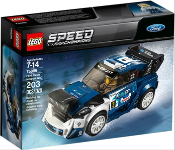 «Конструктор LEGO Speed Champions Автомобиль Ford Fiesta M-Sport WRC 203 детали (75885)», бренда LEGO - фото №1 - миниатюра