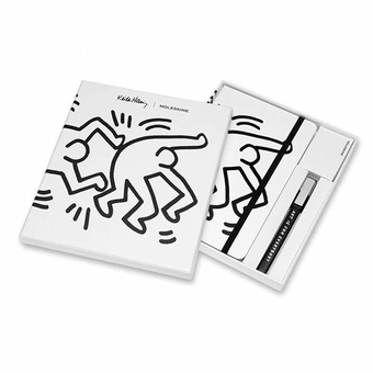 «Подарочный набор Moleskine Keith Haring (LEKH01QP060CLT)», бренда Moleskine - фото №3 - миниатюра