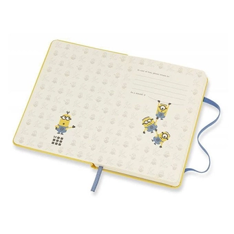 «Блокнот Moleskine Minions маленький желтый (LEMI01MM710M10)», бренда Moleskine - фото №4 - миниатюра