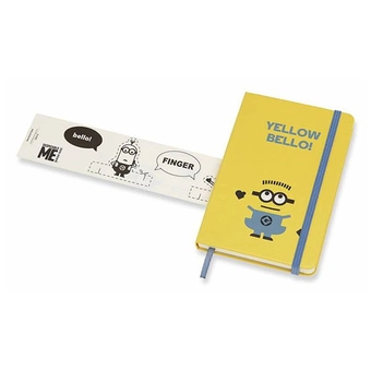 «Блокнот Moleskine Minions маленький желтый (LEMI01MM710M10)», бренда Moleskine - фото №6 - миниатюра