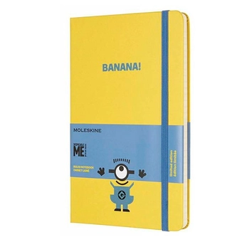 «Блокнот Moleskine Minions желтый (LEMI01QP060M10)», бренда Moleskine - фото №2 - миниатюра