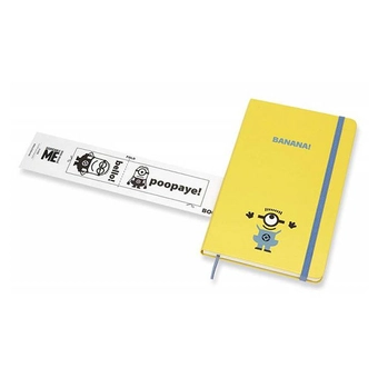 «Блокнот Moleskine Minions желтый (LEMI01QP060M10)», бренда Moleskine - фото №6 - миниатюра