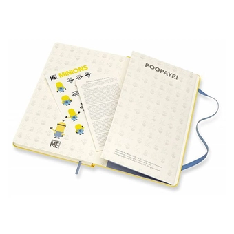 «Блокнот Moleskine Minions желтый (LEMI01QP060M10)», бренда Moleskine - фото №7 - миниатюра