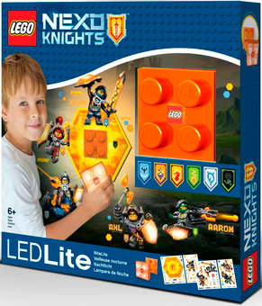  «Светодиодный ночник LEGO Nexo Knights (LGL-NI7)», бренда LEGO - фото №1 - миниатюра