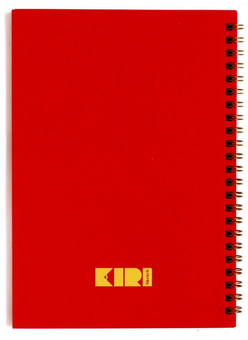  «Эко-скетчбук с красными листами "Lin Art" (13102-B)», бренда Kiri sketch - фото №2 - миниатюра