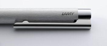 «Ручка-ролер Lamy Logo Матовий Хром (4014519279136)», бренду Lamy - фото №3 - мініатюра