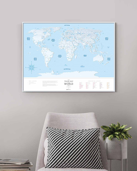 «Скретч карта мира 1DEA.me Travel map Silver World на английском языке (SW)», бренда 1DEA.me - фото №12 - миниатюра