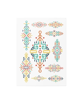 «Временные тату TATTon.me Aztec Art mix», бренда TATTon.me - фото №2 - миниатюра
