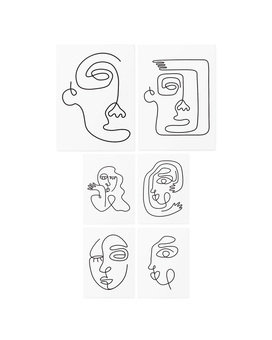 «Тимчасові тату TATTon.me Picasso set», бренду TATTon.me - фото №3 - мініатюра