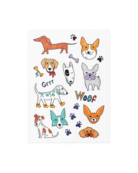  «Тимчасові тату TATTon.me Dogs mix», бренда TATTon.me - фото №3 - миниатюра