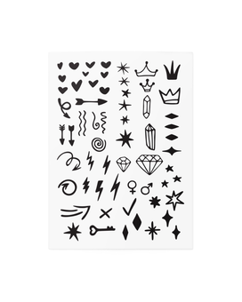 «Тимчасові тату TATTon.me Tiny mix», бренда TATTon.me - фото №3 - миниатюра