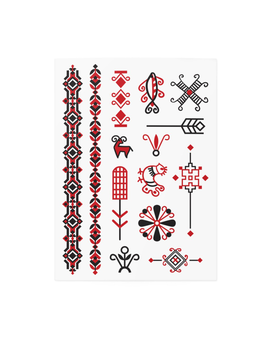  «Тимчасові тату TATTon.me Ornaments mix», бренда TATTon.me - фото №3 - миниатюра