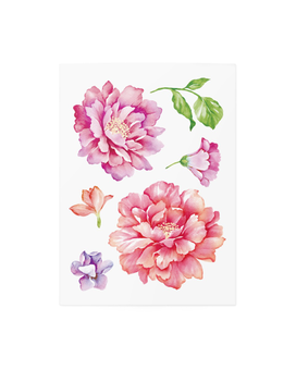 «Тимчасові тату TATTon.me Peonies mix», бренда TATTon.me - фото №3 - миниатюра