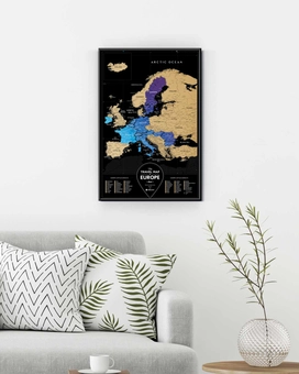 «Скретч карта Европы 1DEA.me Travel Map Black Europe (4820191130708)», бренда 1DEA.me - фото №6 - миниатюра