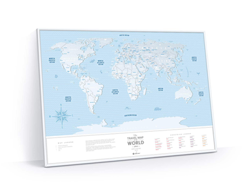 «Скретч карта мира 1DEA.me Travel map Silver World на английском языке (SW)», бренда 1DEA.me - фото №8 - миниатюра