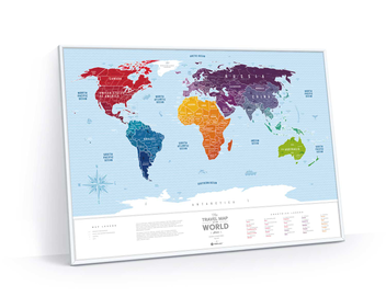 «Скретч карта мира 1DEA.me Travel map Silver World на английском языке (SW)», бренда 1DEA.me - фото №9 - миниатюра