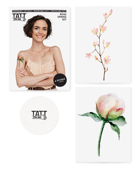 «Временные тату TATTon.me Rose Spring set», бренда TATTon.me - фото №5 - миниатюра
