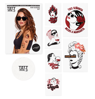 «Временные тату TATTon.me Bar Queens set», бренда TATTon.me - фото №4 - миниатюра