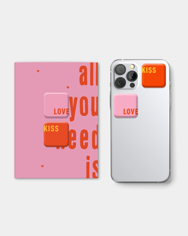  «Открытка с 3D-стикерами Dream&Do Message «Love»‎», бренда 1DEA.me - фото №3 - миниатюра