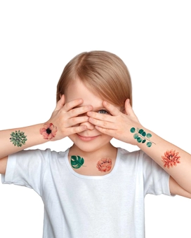 «Временные тату TATTon.me Flower Set», бренда TATTon.me - фото №5 - миниатюра