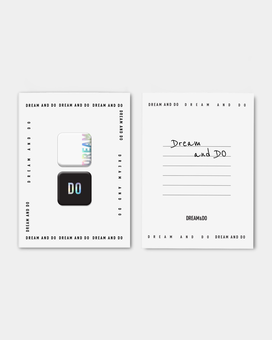 «Открытка с 3D-стикерами Dream&Do Message «Dream»‎», бренда 1DEA.me - фото №5 - миниатюра