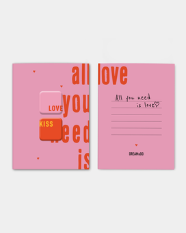  «Открытка с 3D-стикерами Dream&Do Message «Love»‎», бренда 1DEA.me - фото №5 - миниатюра