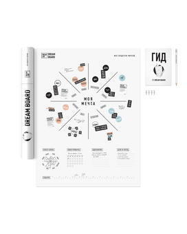 «Інтерактивний постер 1DEA.me Dream&Do Board (4820191130746)», бренду 1DEA.me - фото №3 - мініатюра