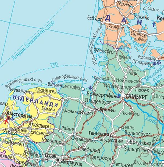 Бумажная книга «Європа. Політична карта. 1:7 000 000» - фото №3 - миниатюра