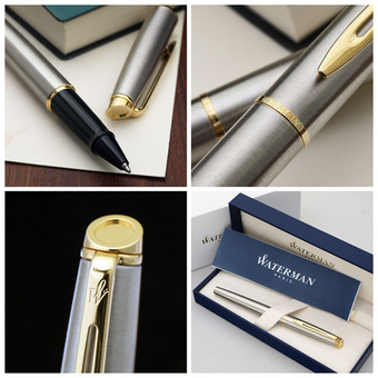  «Ручка-роллер Waterman Hemisphere Stainless Steal GT (42 010)», бренда Waterman - фото №4 - миниатюра