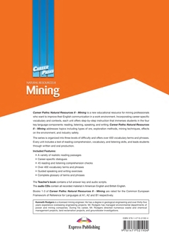 Паперова книга «Career Paths. Natural Resources II. Mining. Student's Book (with Digibooks Application)», авторів Вірджинія Еванс, Дженні Дулі - фото №2 - мініатюра