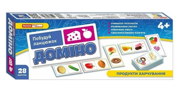  «Доміно "Продукти харчування"», бренду Ранок. Наочні посібники - фото №1 - мініатюра