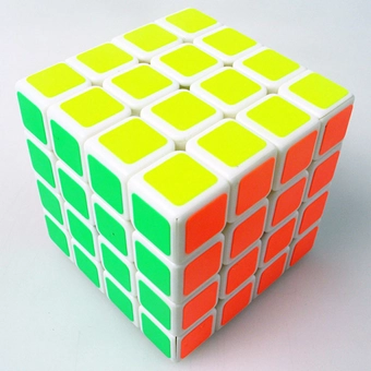  «Игрушка-головоломка MoYu 4 x 4 x 4 Aosu white (MYAS02)», бренда MoYu - фото №2 - миниатюра