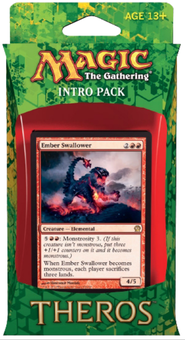  «Набор карт Wizards of the Coast Theros Intro Pack: Blazing Beasts of Myth (20091)», бренда Wizards of the Coast - фото №1 - миниатюра