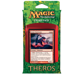  «Набор карт Wizards of the Coast Theros Intro Pack: Blazing Beasts of Myth (20091)», бренда Wizards of the Coast - фото №2 - миниатюра